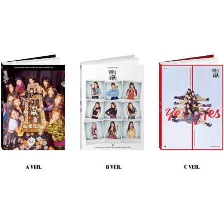 TWICE - [YES OR YES] 6th Mini Album 3 Version SET