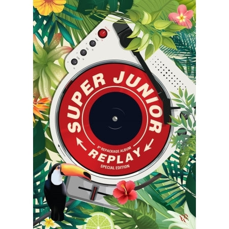 SUPER JUNIOR - [REPLAY] (8th Album Repackage KIHNO KIT)