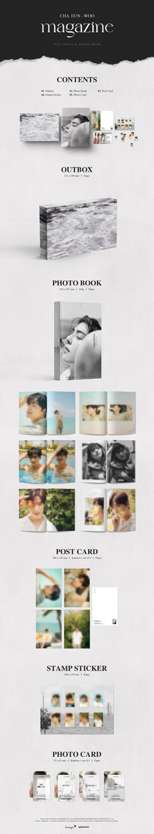CHA EUN-WOO (ASTRO) - [MAGAZINE] (2022 Official Photo Book A