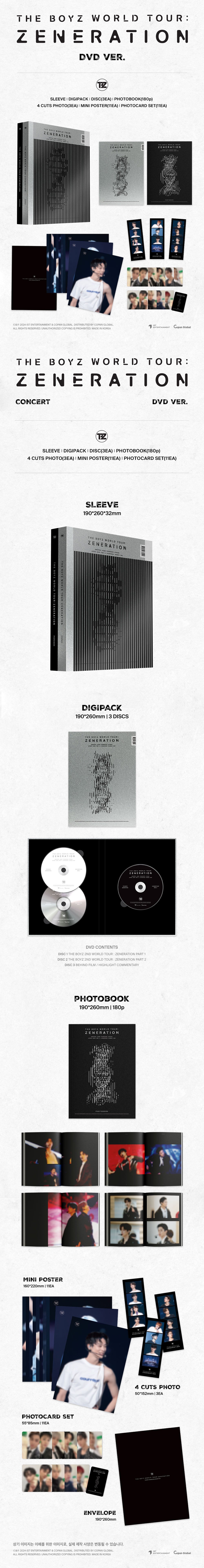 THE BOYZ - [ZENERATION] 2nd WORLD TOUR DVD – kpopalbums.com
