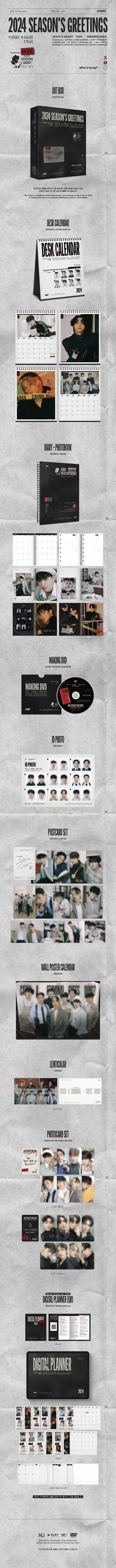 ATEEZ - [2024 Season's Greetings] – kpopalbums.com