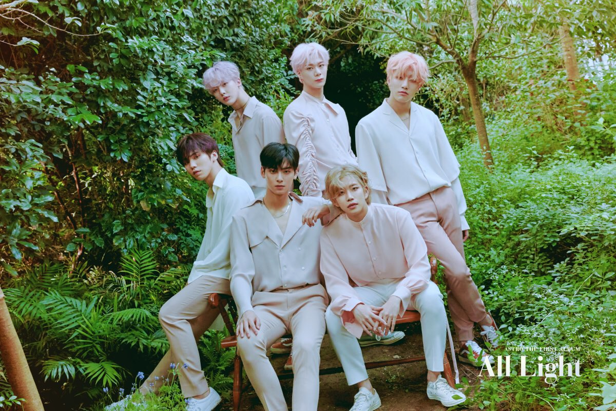 Astro - [All Light] (1st Album GREEN Version) – kpopalbums.com