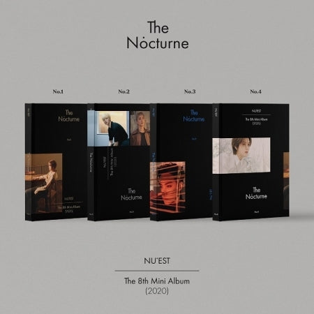 NU'EST - [The Nocturne] (8th Mini Album 4 Version SET)
