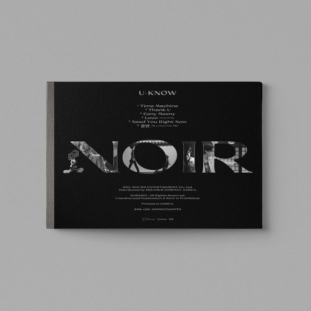 U-KNOW YOONHO (TVXQ!) - [Noir] (2nd Mini Album CRANK UP Version)