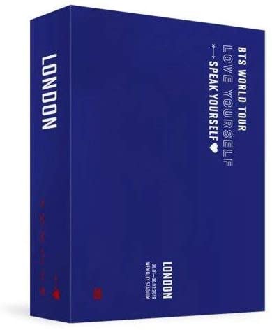 BTS World Tour Love Yourself : Speak Yourself London DVD 2Disc+152p  PhotoBook+1p Fold Poster On Pack+1p Photo Bookmark+Message PhotoCard  SET+Tracking